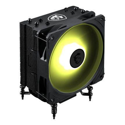 MSI MAG Corefrozr AA13 | 120mm CPU Air Cooler | ARGB Lighting | 4x 6mm Heat Pipes | 40,000hr Fan Life – New