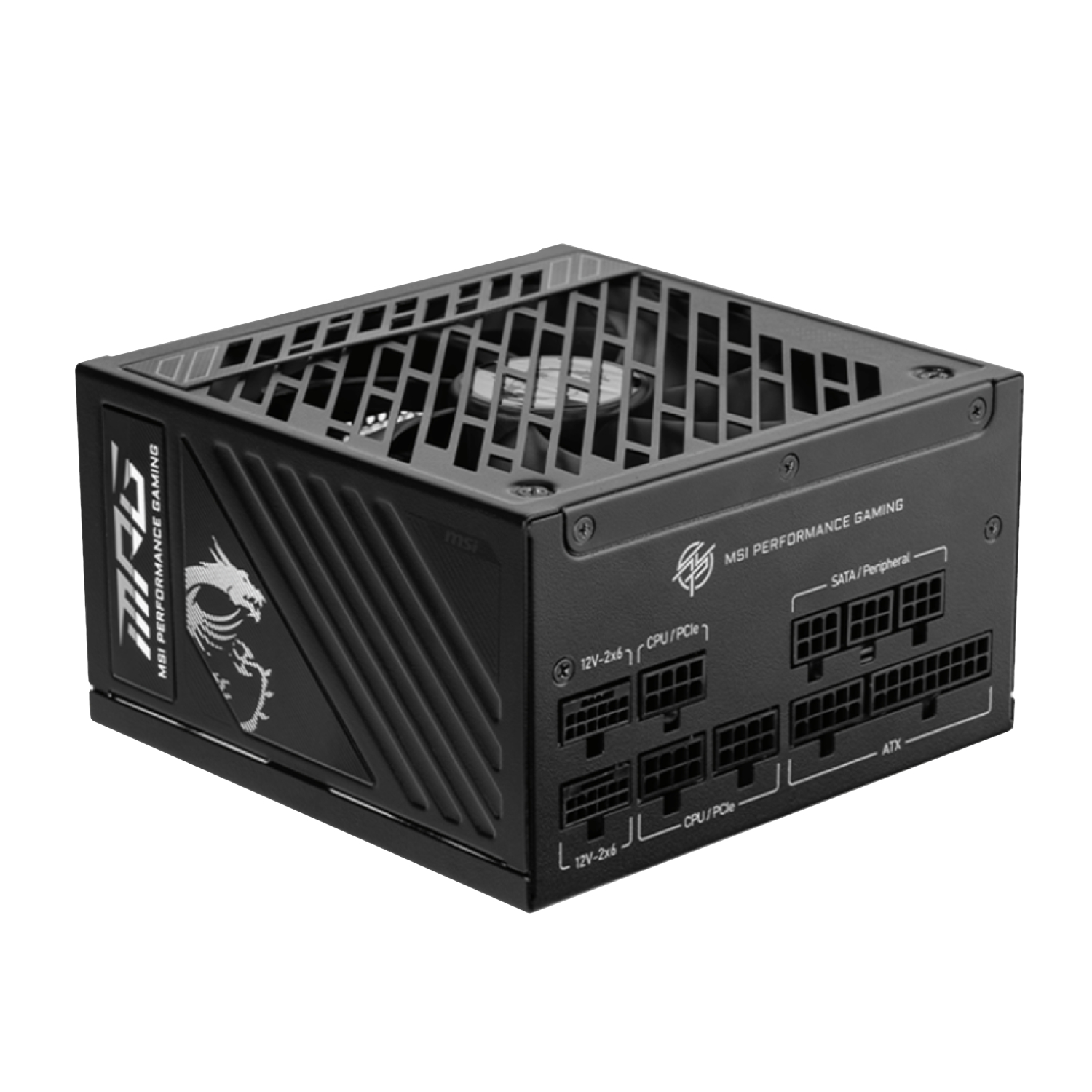 MPG-A1000GS-PCIE5_MSI-MPG-A1000GS-PCIe-5-80-PLUS-Gold-Modular-Power-Supply_wr_01a MSI MPG A1000GS | 1000W Continuous Power | 80 PLUS Gold | PCIe 5.1 Ready | Fully Modular – New