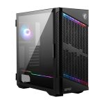 MSI MPG VELOX 100P Airflow | Mid Tower ATX | 4 Pre-Installed Fans | ARGB Lighting | 360mm Radiator Support – New