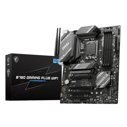 MSI B760 Gaming Plus WiFi | LGA1700 | DDR5 6800MHz | Intel Wi-Fi 6E | ATX Motherboard – New