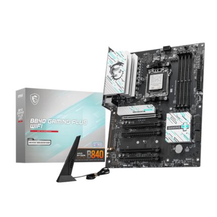 MSI B840 Gaming Plus WiFi | AM5 Socket | AMD B840 Chipset | DDR5 8000+ MT/s | ATX Form Factor – New