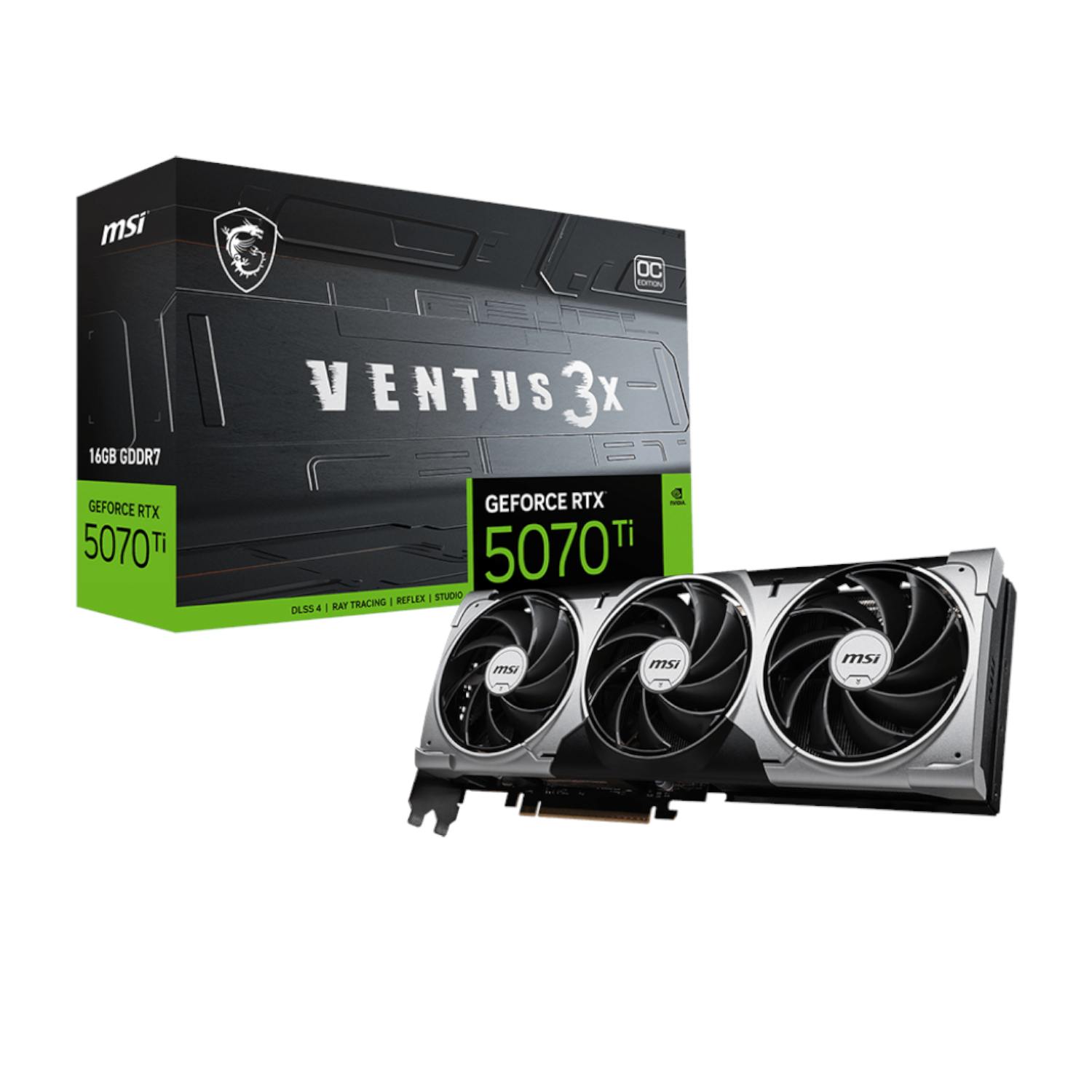 MSI_RTX5070TIVENTUS3XOC16GB_wr_01a MSI GeForce RTX 5070 Ti VENTUS 3X OC | 16GB GDDR7 | NVIDIA Blackwell | PCIe Gen 5 | 300W TDP – New