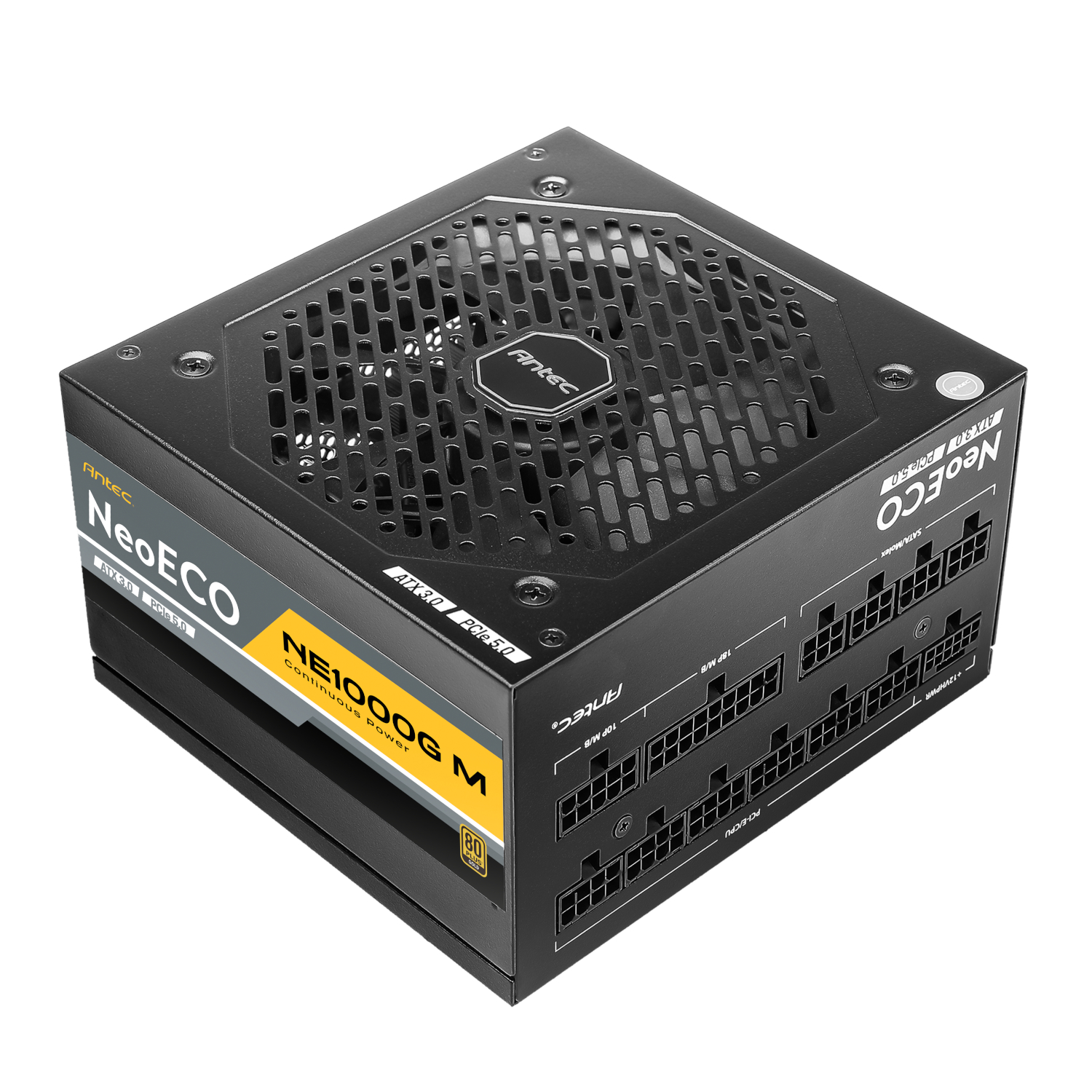 NE1000G-M_AAntec-NE1000G-M-ATX-3.0-Modular-ATX-Power-Supply-–-Black_wr_01 Antec NeoEco NE1000G M | 1000W | ATX 3.0 & PCIe 5.0 | 80 Plus Gold | Fully Modular – New