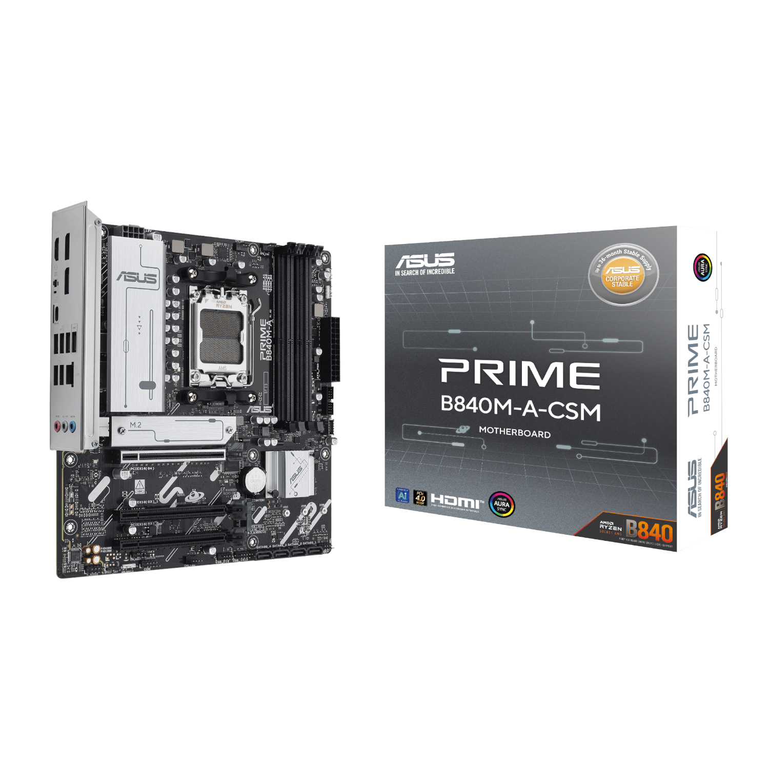 PRIME-B840M-A-CSM_Asus-PRIME-H840M-A-CSM-AM5-Micro-ATX-Motherboard-–-Black_wr_01 ASUS PRIME B840M-A-CSM | AM5 Socket | AMD B840 Chipset | DDR5 256GB | PCIe 4.0 – New