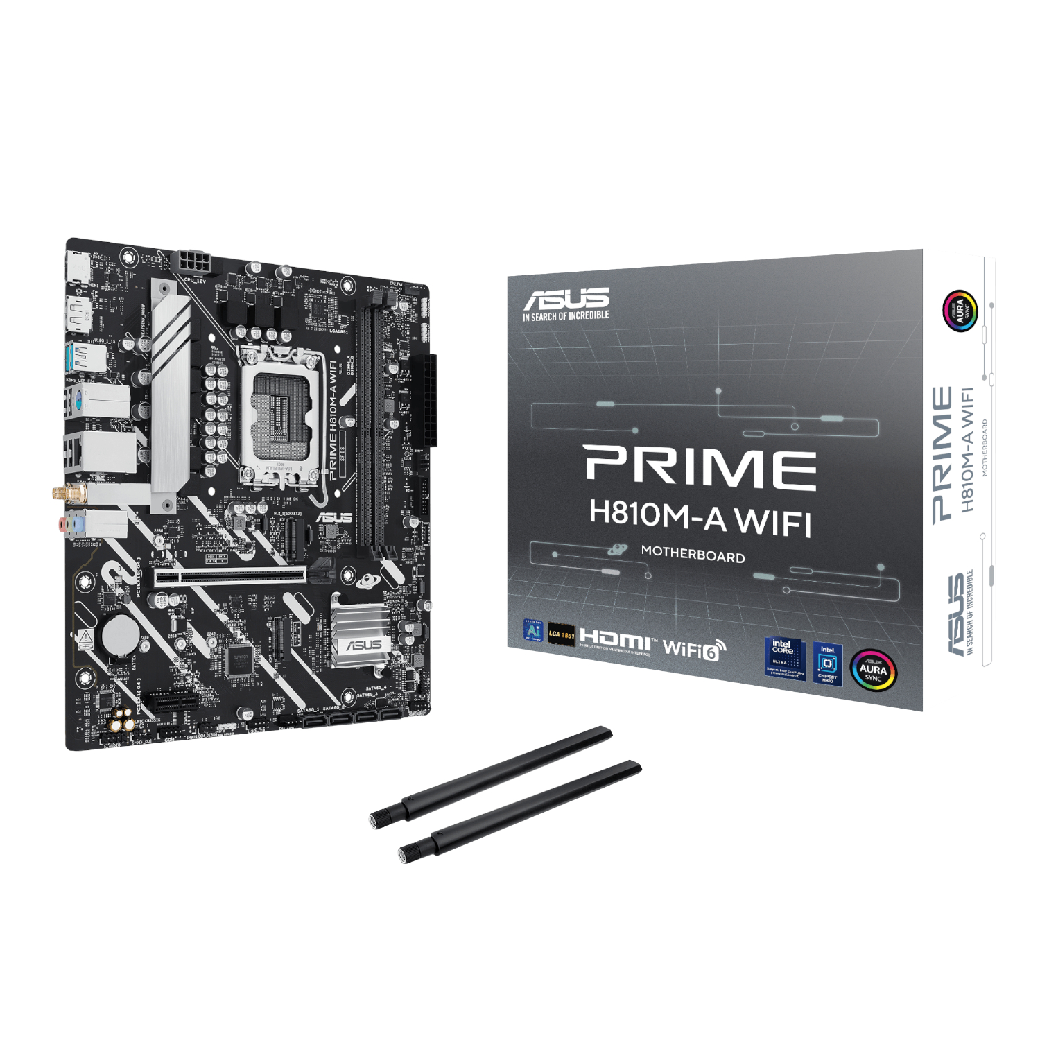 PRIME-H810M-AWIFI_Asus-PRIME-H810M-A-WIFI-LGA1851-Micro-ATX-Motherboard-Black_wr_01 ASUS PRIME H810M-A WIFI | LGA1851 Micro ATX | Intel H810 Chipset | DDR5 128GB | PCIe 4.0 – New