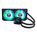 ASUS Prime LC 240 ARGB | 240mm AIO Liquid Cooler | ARGB Infinity Mirror | 2x 120mm Fans | 6-Year Warranty – New
