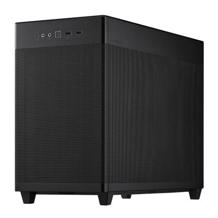 Asus Prime AP201 Mesh MicroATX Chassis | MicroATX & Mini-ITX | 57,000+ Mesh Holes | 338mm GPU Support | 33L Compact – New