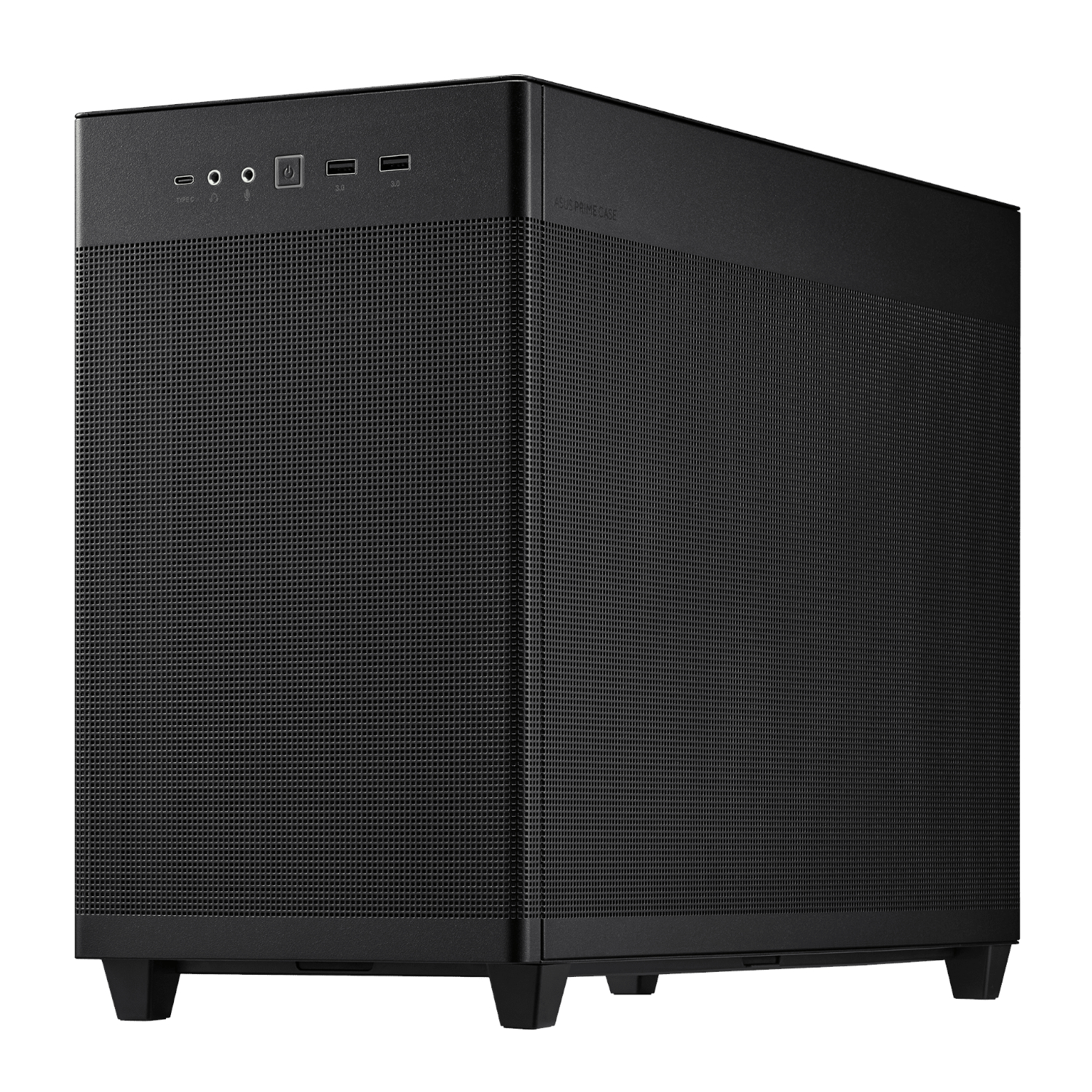PRIMEAP201MESH-BK_Asus-Prime-AP201-Mesh-MicroATX-Chassis-Black_wr_01 Asus Prime AP201 Mesh MicroATX Chassis | MicroATX & Mini-ITX | 57,000+ Mesh Holes | 338mm GPU Support | 33L Compact – New
