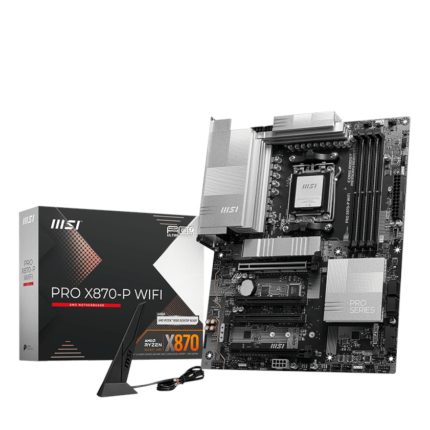 MSI PRO X870-P WIFI | AM5 Socket | DDR5 8200+ MT/s | PCIe 5.0 | Wi-Fi 7 – New