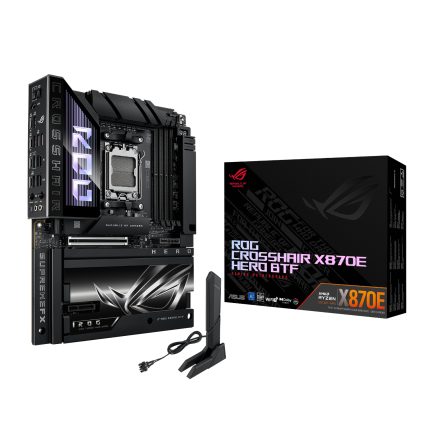 ASUS ROG Crosshair X870E Hero BTF | AMD AM5 Socket | PCIe 5.0 | Wi-Fi 7 & Dual Ethernet | DDR5 256GB – New