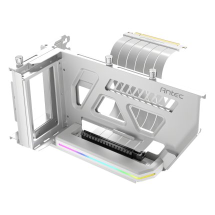 Antec SHIFT ARGB | Vertical GPU Bracket | PCIe 4.0 Riser Cable | ARGB Lighting – New