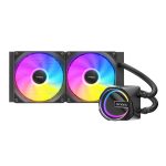 Antec Skeleton 240 ARGB | 240mm AIO Liquid Cooler | ARGB Lighting | Intel & AMD Compatible – New