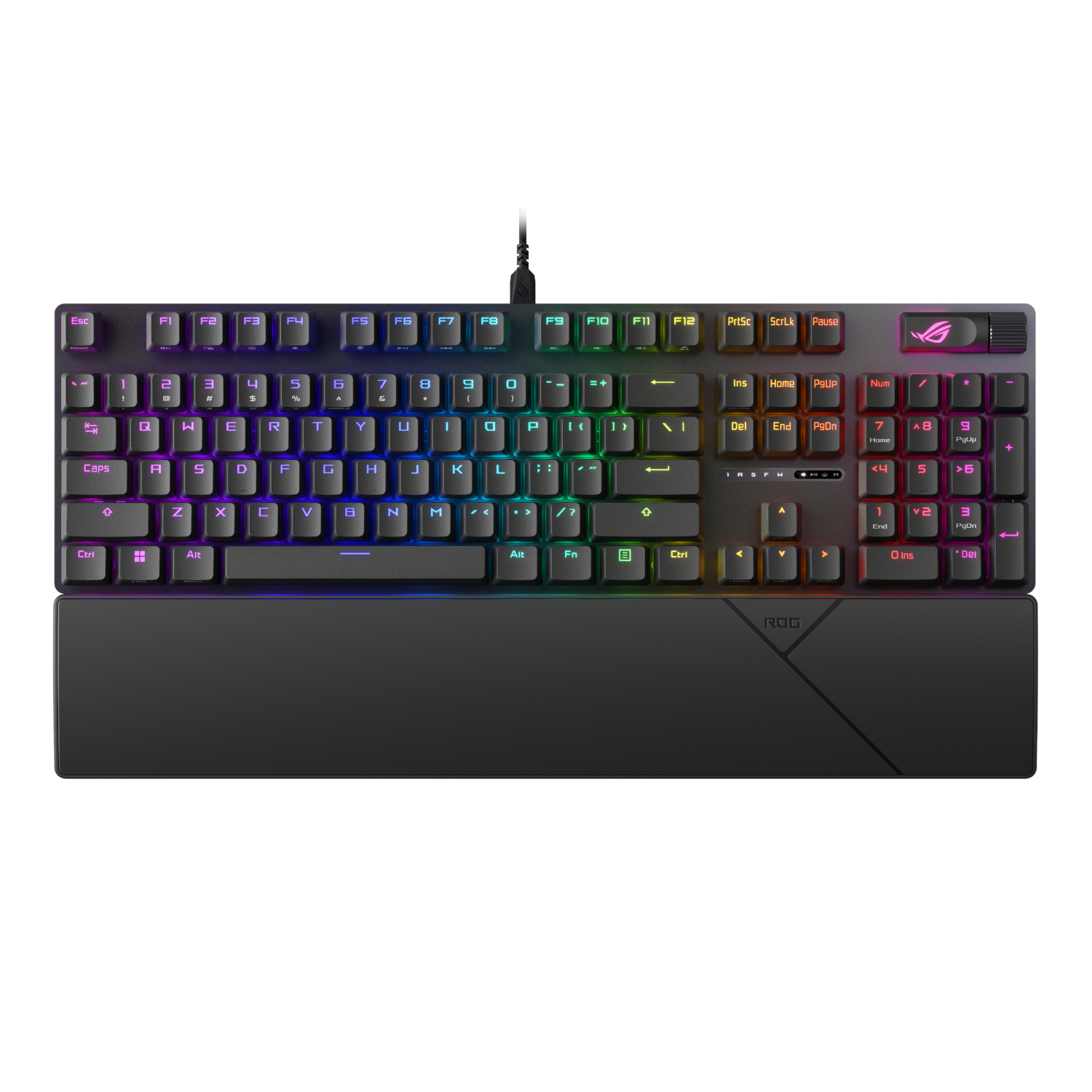 STRIX-SCOPE-II_Asus-ROG-Strix-Scope-II-Full-size-RGB-Gaming-Keyboard_wr_01a ASUS ROG Strix Scope II | Full-Size RGB | ROG NX Mechanical Switches | N-Key Rollover | Sound-Dampening Foam – New