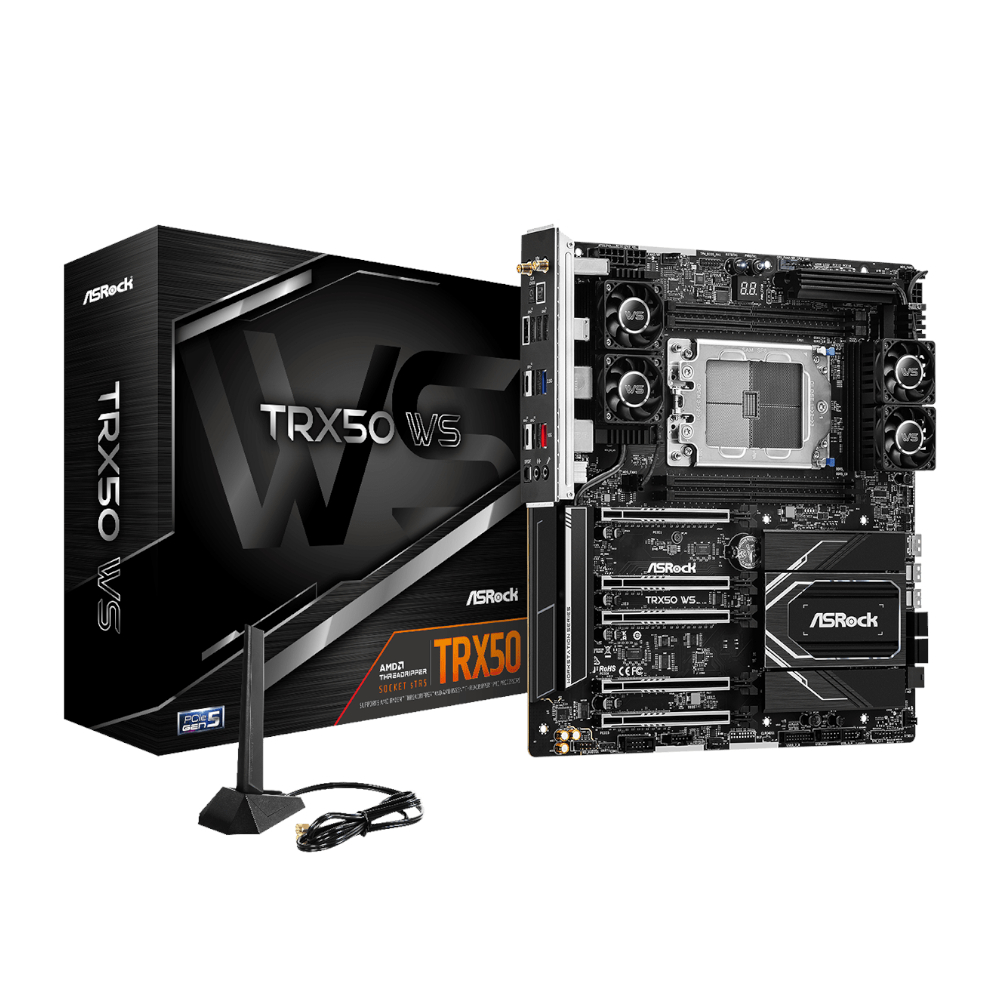 TRX50WS_wr_01a ASRock TRX50 WS | AMD sTR5 Socket | EATX Workstation Motherboard | DDR5 ECC Up to 1TB | PCIe 5.0 – New