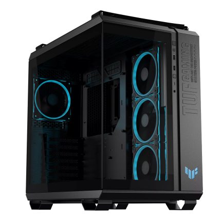 ASUS TUF Gaming GT502 Horizon | Mid Tower | Dual-Chamber Airflow | ARGB Ready | Panoramic Tempered Glass – New