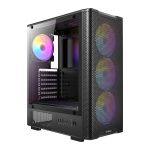 Antec VX310 ARGB | Mid Tower ATX | Tempered Glass | 4x ARGB Fans | 320mm GPU Support – New