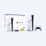 Sony PlayStation 5 Slim | PS5 Disc Edition | 1TB SSD | 1x DualSense Wireless Controller | White – New