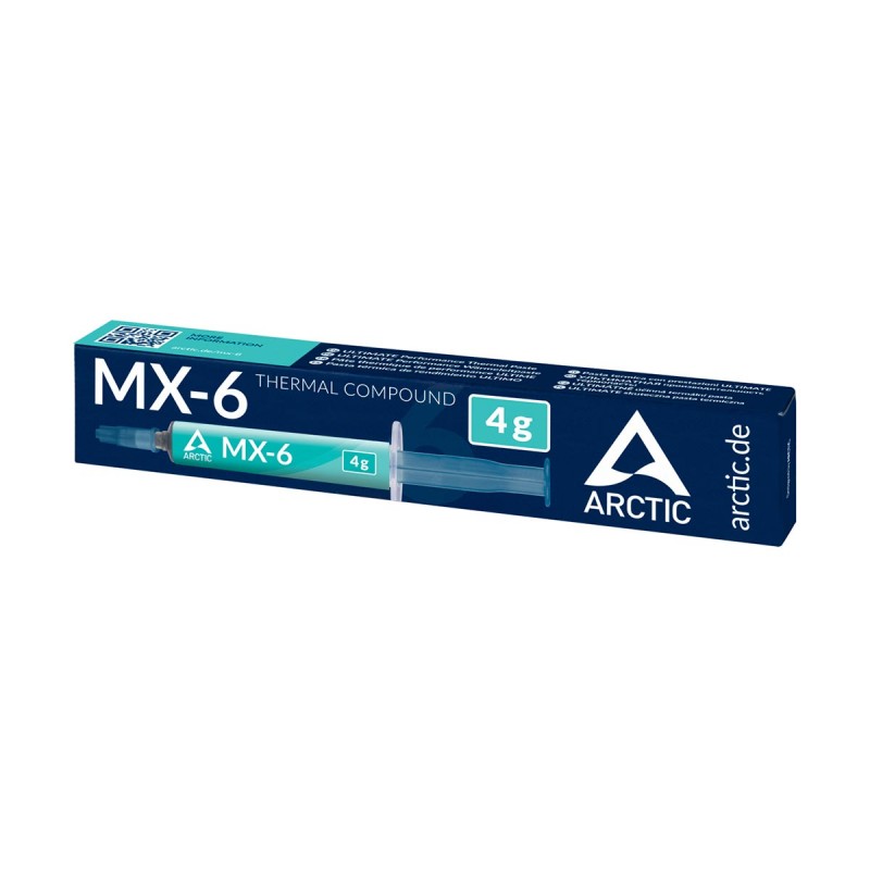 1410202568eecddeb9ed0 ARCTIC MX-6 Thermal Paste | Carbon-Based | 4g | Ultra-Low Thermal Resistance | High Performance – New