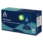ARCTIC MX Cleaner | Box of 40 Wipes | Biodegradable | Citrus-Based Solution | Thermal Paste Cleaner – New