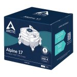 Arctic Alpine 17 | Socket 1700 | PWM Fan Control | MX-4 Pre-Applied | 95W TDP – New