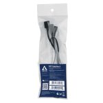 ARCTIC PWM Fan Splitter Cable Rev.2 | 4-Pin | 4 Outputs | 70cm Lead | PWM & 3-Pin Compatible – New