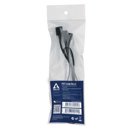 ARCTIC PWM Fan Splitter Cable Rev.2 | 4-Pin | 4 Outputs | 70cm Lead | PWM & 3-Pin Compatible – New