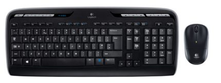 Logitech MK330 | Wireless Keyboard & Mouse Combo | Full-Size Layout | Media Controls | Spill-Resistant – New