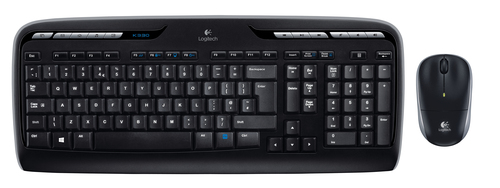 920-003989_default Logitech MK330 | Wireless Keyboard & Mouse Combo | Full-Size Layout | Media Controls | Spill-Resistant – New