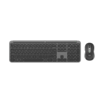 Logitech MK950 Slim Combo | Wireless Keyboard & Mouse | Slim Design | Multi-Device | Graphite – New
