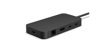 Microsoft Surface USB4 Dock | USB4 Connectivity | Dual 4K Display | 100W Power Delivery | Compact Design – New