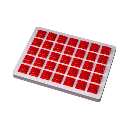 Keychron Gateron Phantom Red Switches | Linear | 45gf Actuation | 4.0mm Travel | 110pcs – New