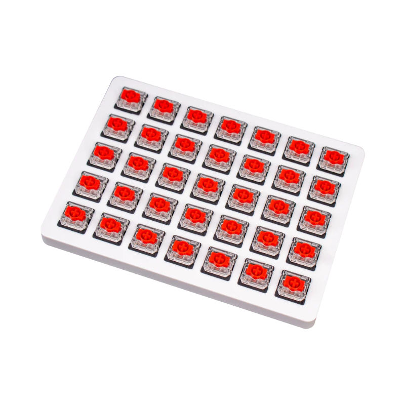 G50_wr_01 Keychron Gateron Low Profile 2.0 Switches | Red Linear | 110pcs | Hot-Swappable | 3-Pin MX Design – New