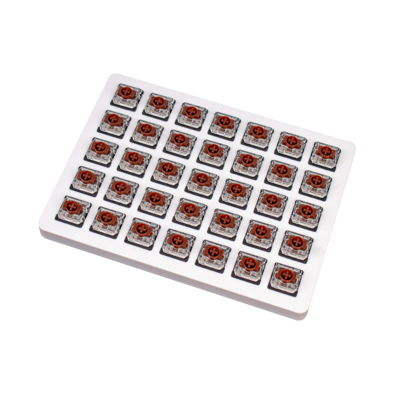 G52_wr_01 Keychron Gateron Low Profile 2.0 Switches | KS-33 Brown | Linear | 3-Pin | 110pcs – New