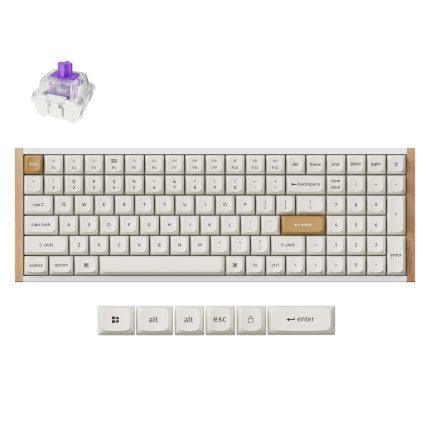 Keychron K4 HE | 96% Layout | Magnetic Hot-Swap Switches | RGB Backlit | Bluetooth 5.2 – New