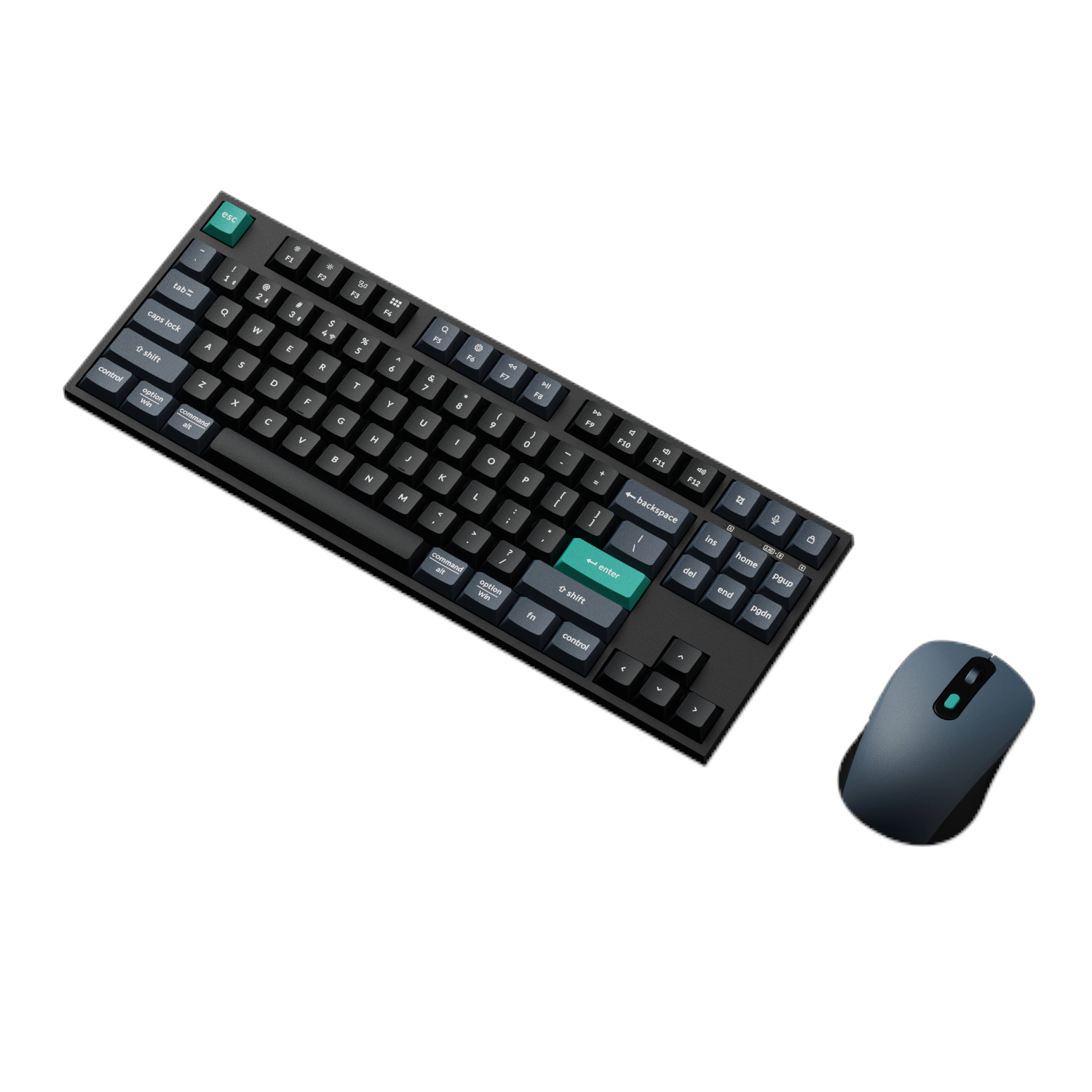KCBD1_Keychron-B33-Wireless-Kbrd-Mse-Combo-wr_02 Keychron B33 | 80% TKL Wireless | 2.4GHz & Bluetooth 5.2 | 2400 DPI Mouse | 320Hr Battery – New