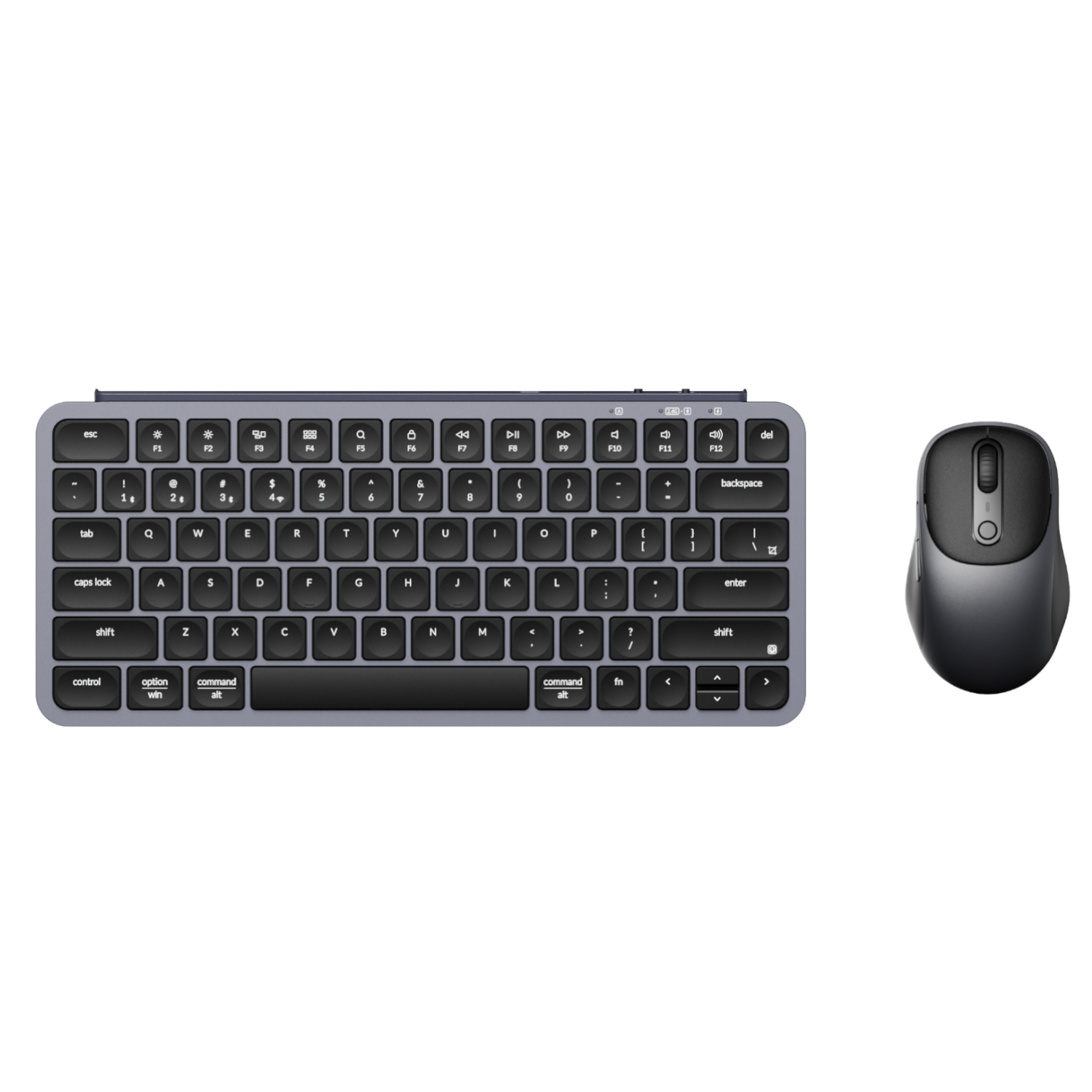 KCBD3_Keychron-B1-Pro-Wrless-KBoard-Mouse-Combo_Space-Grey- Keychron B1 Pro | 75% Wireless Keyboard & Mouse | Bluetooth 5.2 & 2.4GHz | Up to 300Hr Battery | Scissor Switch – New