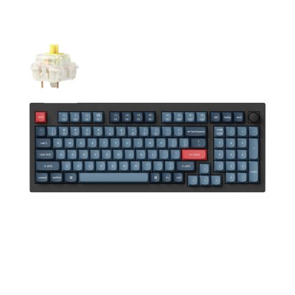 Keychron V5 Max | 1800 Compact Layout | 2.4GHz & Bluetooth 5.1 | Gasket Mount | Banana Switch – New