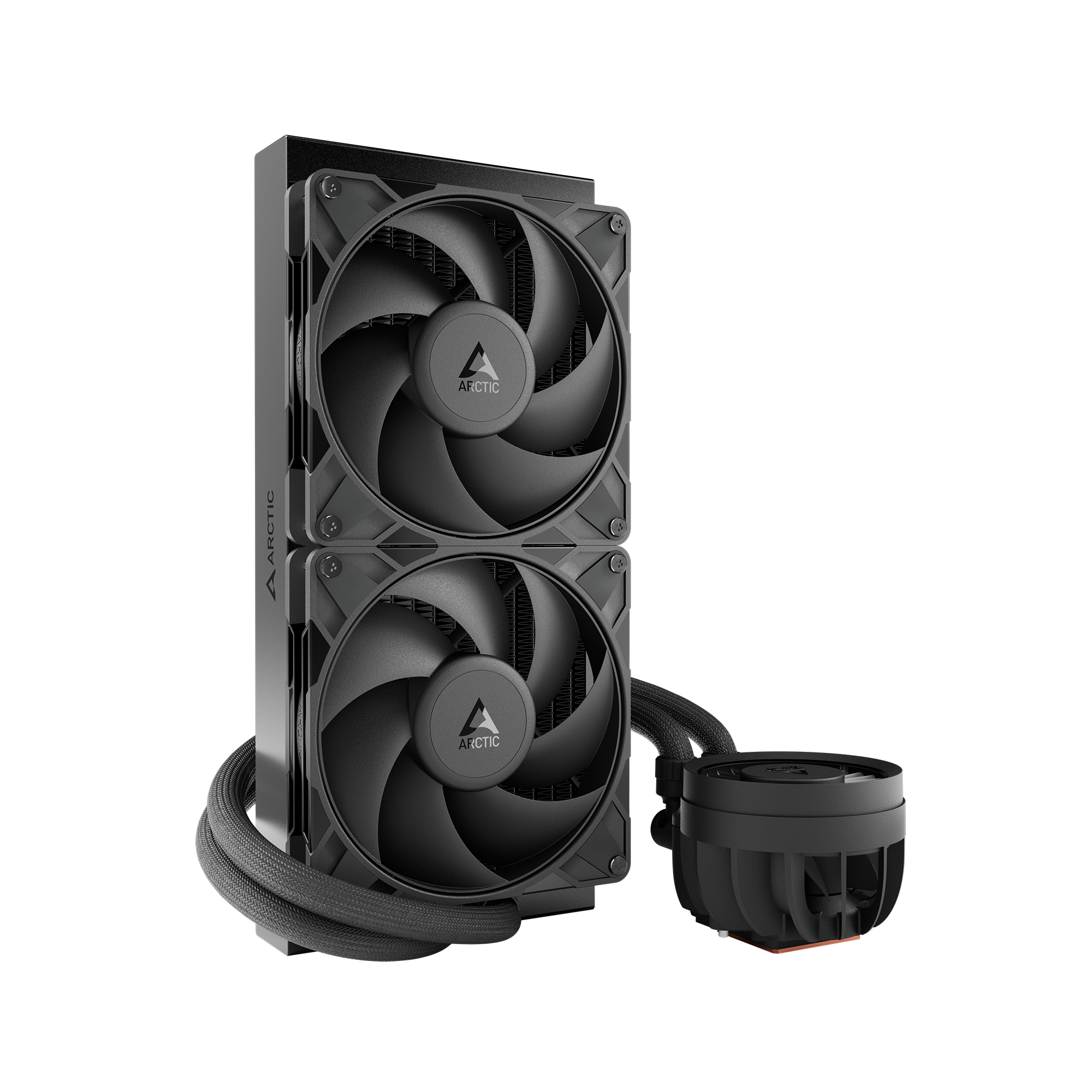 Liquid_Freezer_III_Pro_280_Black_g01 Arctic Liquid Freezer III Pro 280 | 280mm AIO Liquid Cooler | Integrated VRM Fan | P14 Pro Fans | MX-6 Thermal Paste – New