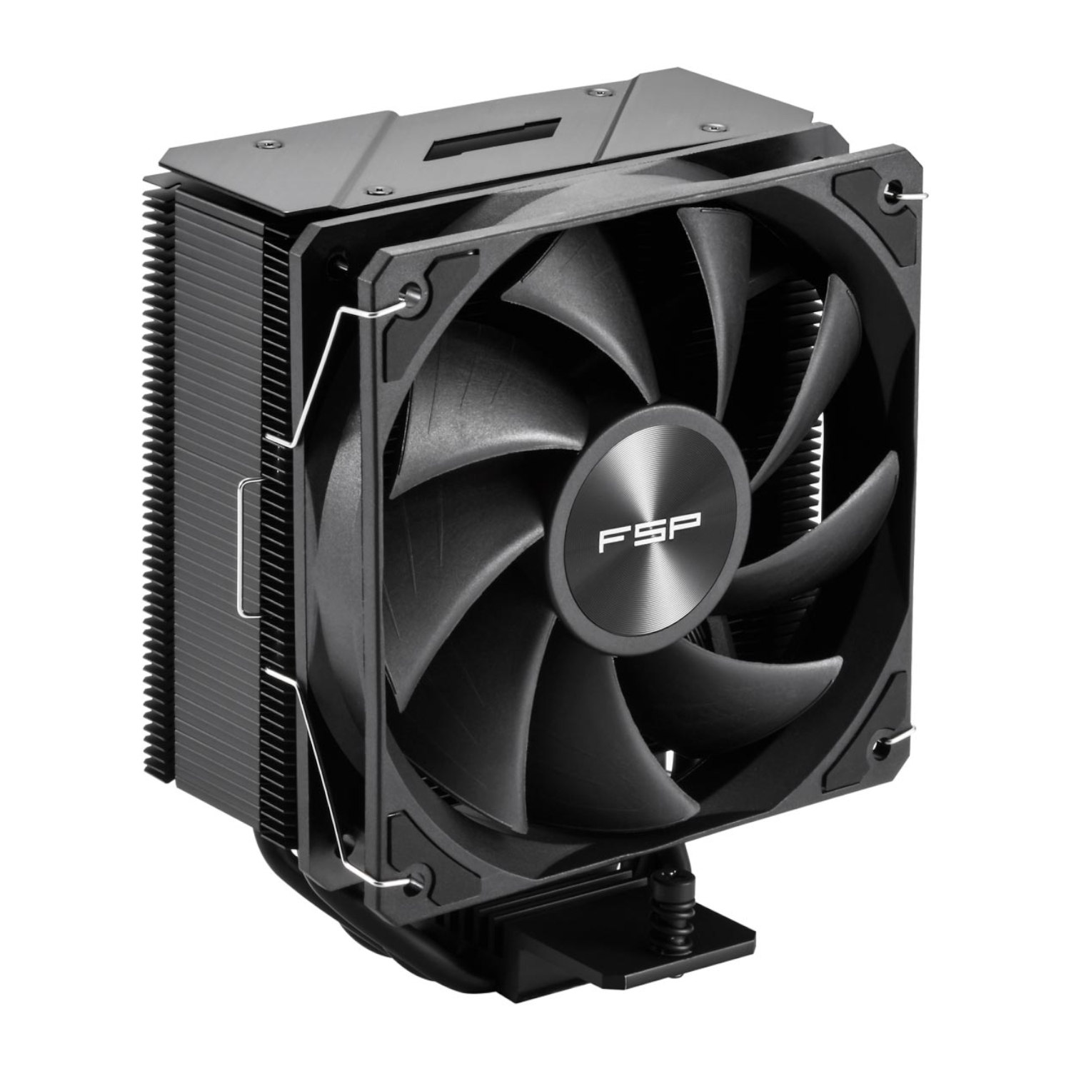 NP5-B_FSP-NP5-B-120mm-PWM-CPU-Air-Cooler-Black_wr_01a FSP NP5-B | 120mm PWM Fan | 4x 6mm Heat Pipes | Intel & AMD Compatible | 28 dBA – New