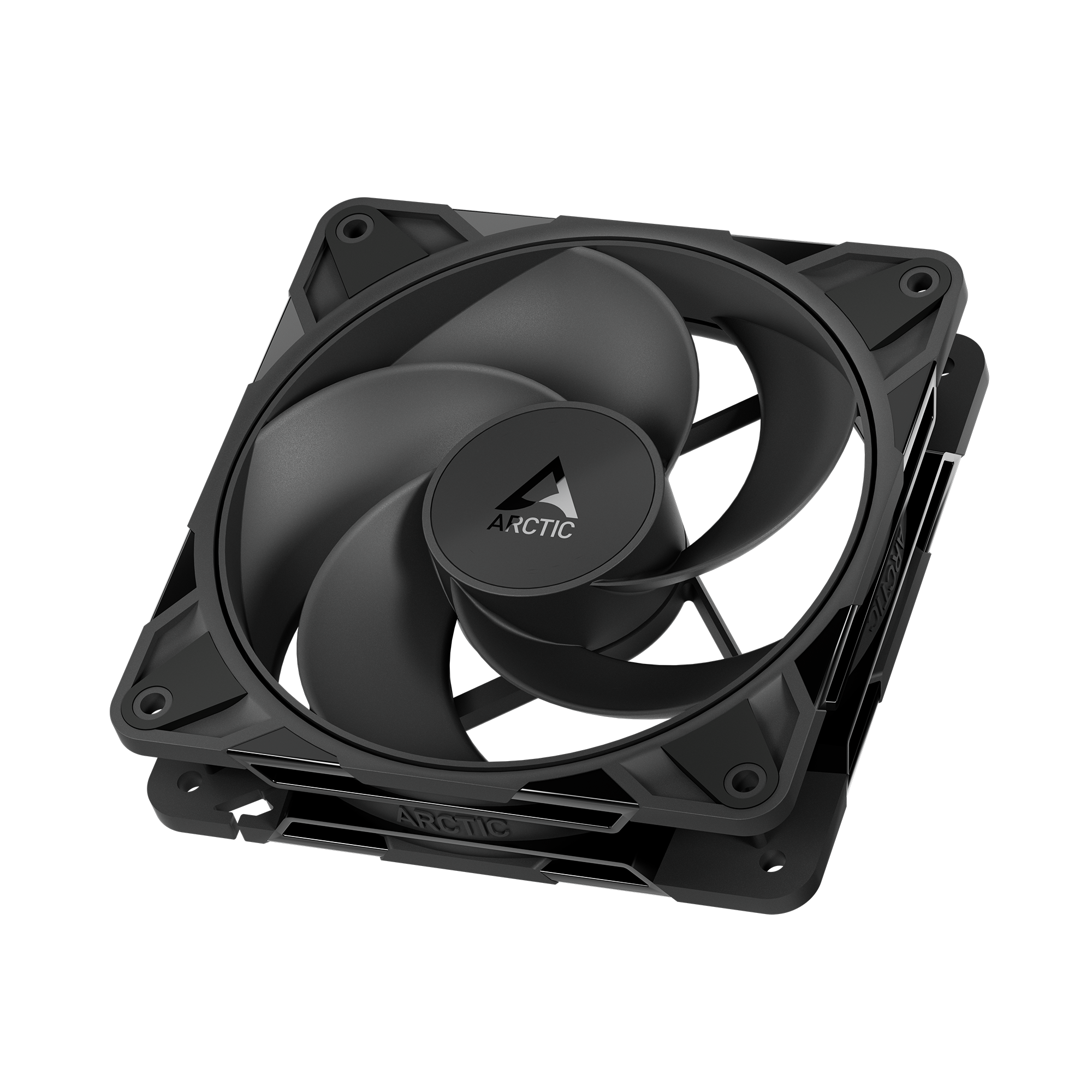 P12_Pro_Reverse_black_g04-1 ARCTIC P12 Pro PST Reverse | 12cm Fan | 3000 RPM PWM | Fluid Dynamic Bearing | Reversed Airflow – New