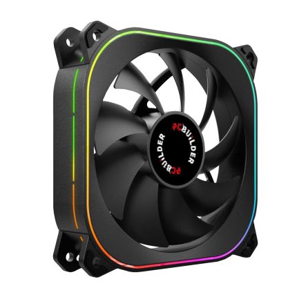 PCBuilder Tornado Chill | 120mm ARGB Fan | 1800RPM | 30dBA Low-Noise – New