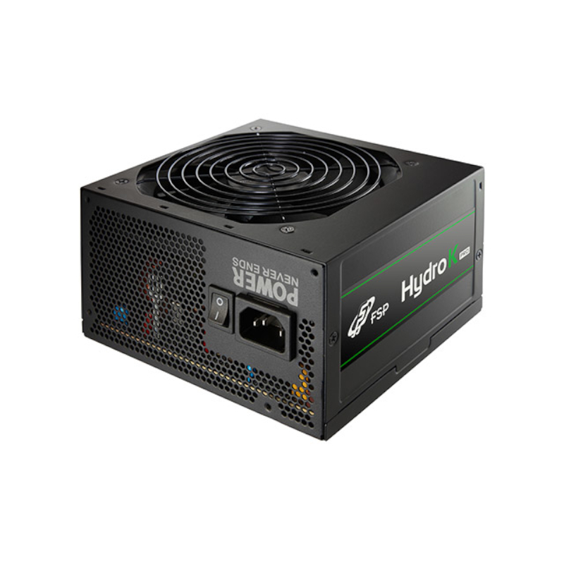 PPA6005607_wr_01 FSP Hydro Pro K | 600W ATX PSU | 80 PLUS Bronze | Active PFC | 120mm HYB Fan – New