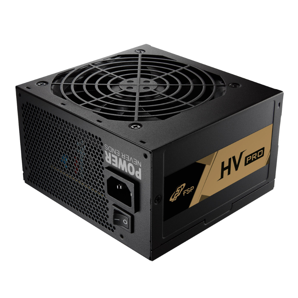 PPA6505406_wr_01 FSP HV Pro | 650W ATX PSU | 80 PLUS 85% Efficiency | Active PFC | Non-Modular – New