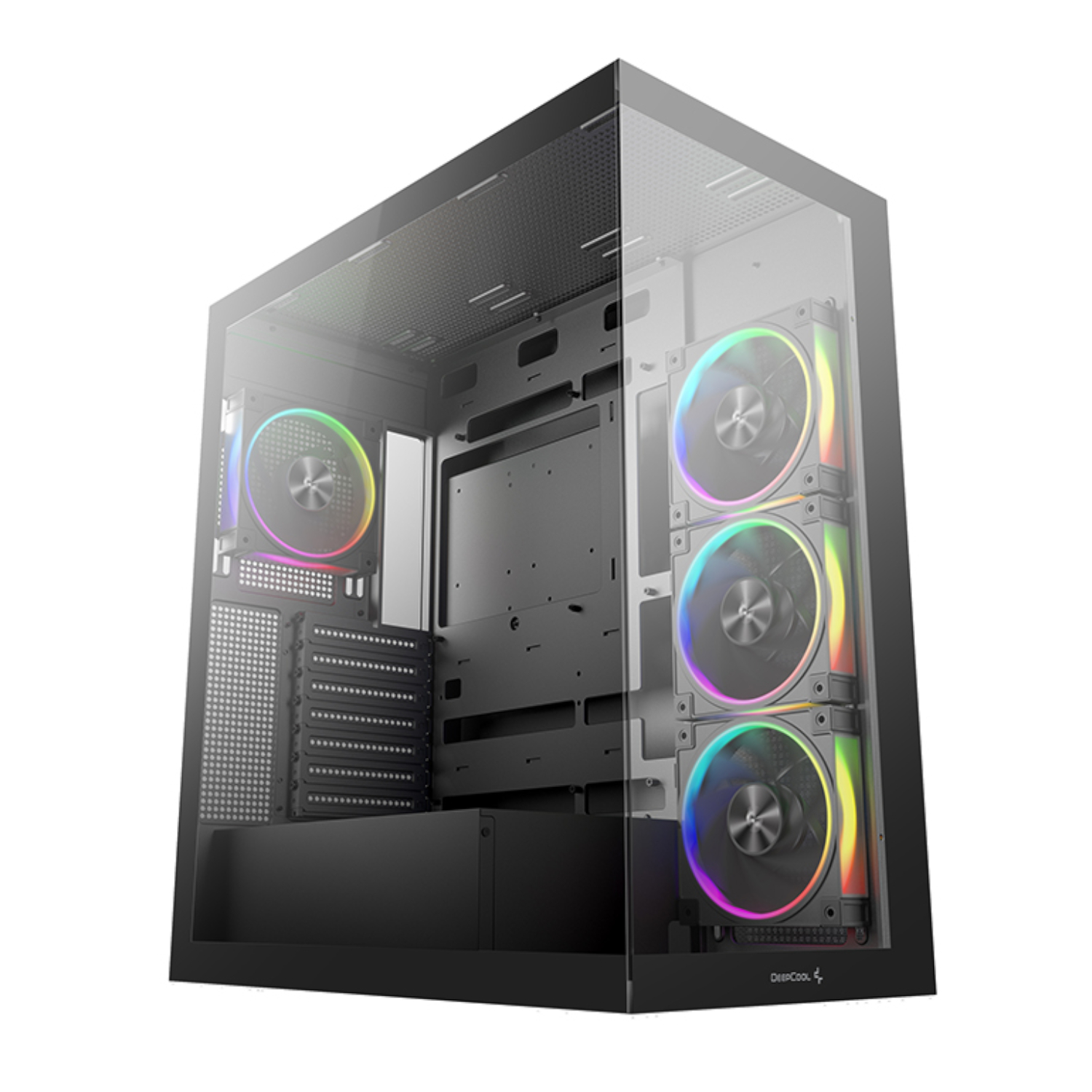 R-CG580-BKADA4-G-2_DeepCool-CG580-4F-V2-ARGB-ATX-Gaming-Chassis-Black_wr_01 DeepCool CG580 4F V2 | ATX Mid-Tower | 410mm GPU Clearance | 4x ARGB Fans | Tempered Glass – New