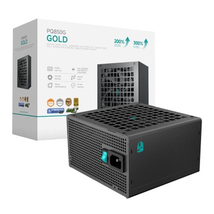 DeepCool PQ850M | 850W | 80 PLUS Gold | Fully Modular | 10-Year Warranty – New