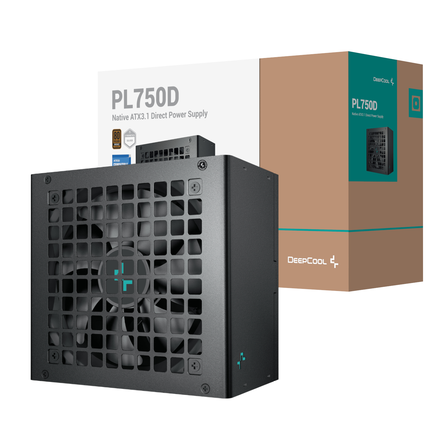 R-PL750D-FC0B-EU-V2_DeepCool-PL750D-750W-80PLUS-Bronze-ATX3.1-Semi-Modular-Power-Supply_wr_01 DeepCool PL750D | 750W Output | 80PLUS Bronze | ATX12V V3.1 | Non-Modular – New