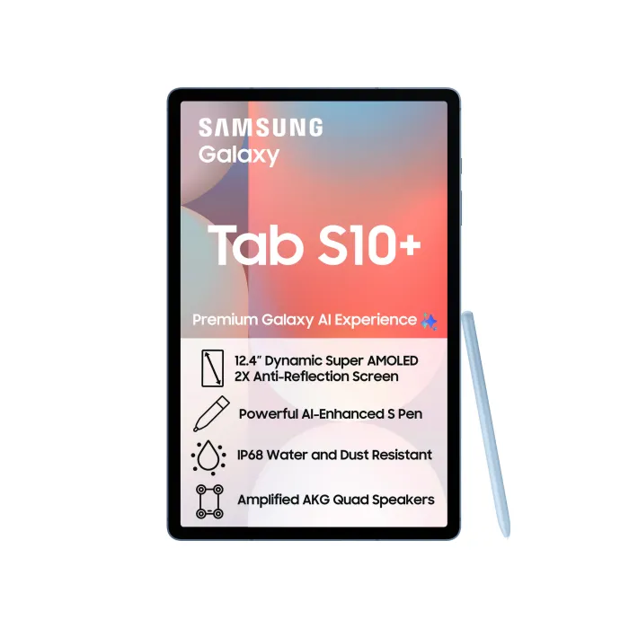 SM-X826BZAAAFA_default Samsung Galaxy Tab S10+ 5G | 12.4-inch WQXGA+ | 12GB RAM | 256GB Storage – New