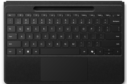 Microsoft Surface Pro Flex Type Cover | Detachable Keyboard | Backlit Keys | Trackpad Included | Black – New
