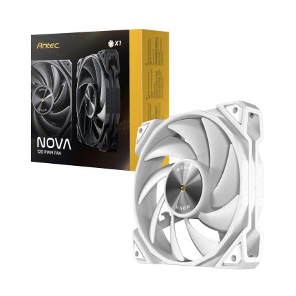 Antec NOVA PWM | 120mm Case Fan | 3-Phase PWM Control | 95.32 CFM | 50,000Hr Lifespan – New