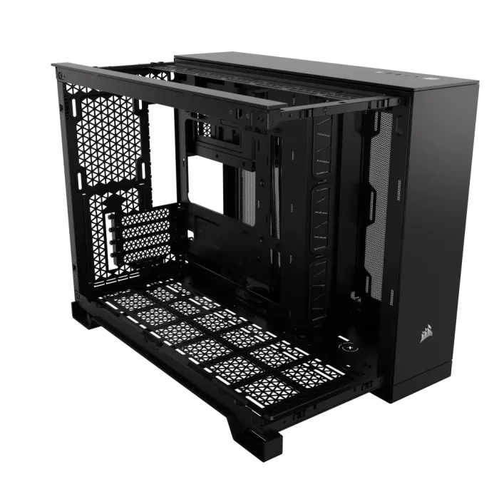 Corsair 2500D Airflow | Mid-Tower Dual Chamber | Up to 360mm Radiator | 2x 3.5'' + 2x 2.5'' Drive Bays - New - Image 3